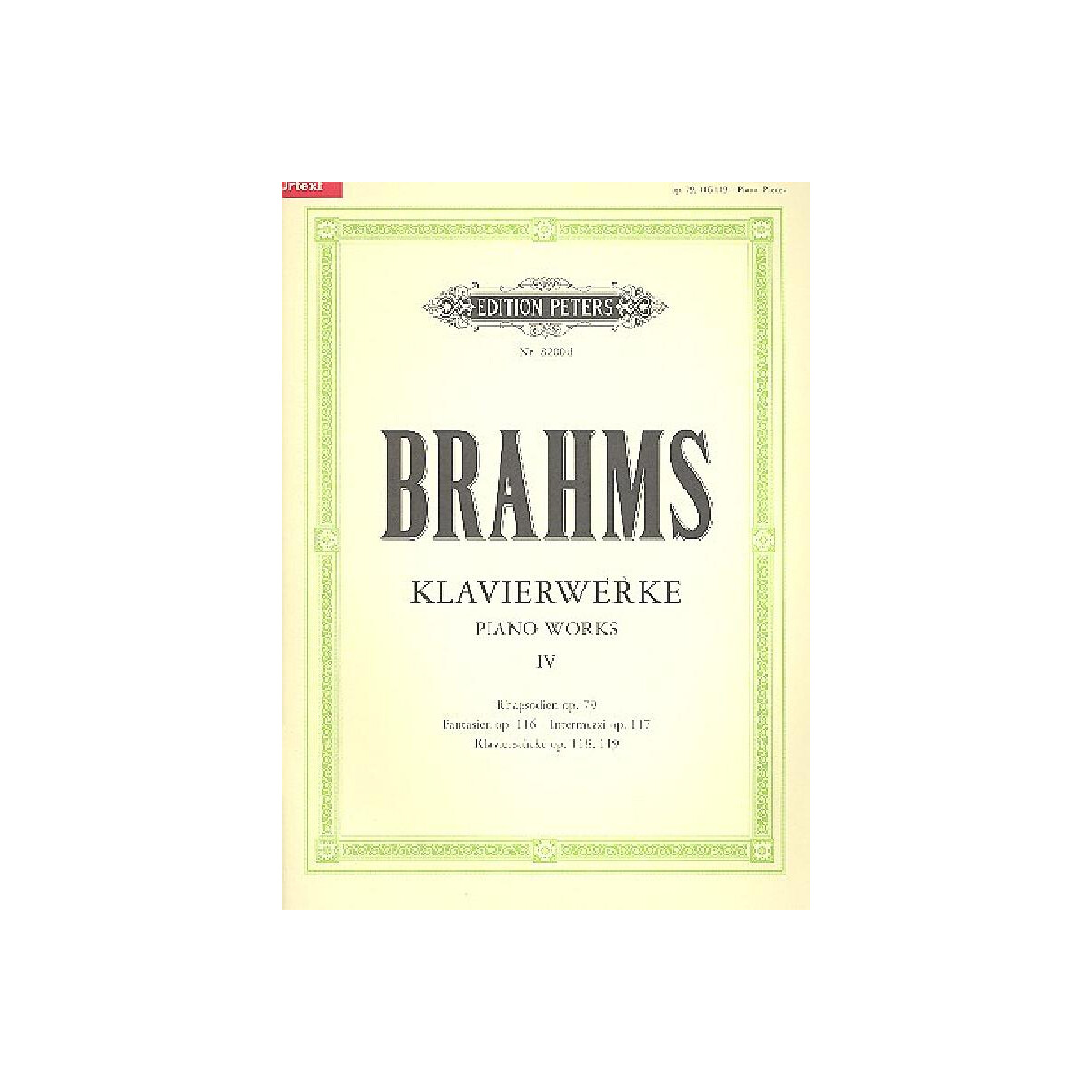 Klavierwerke Band 4 box