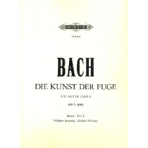 Die Kunst der Fuge BWV1080 Band 1