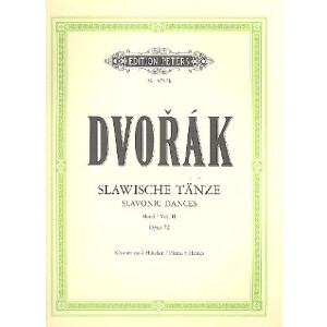 Slawische Tänze op.72 Band 2