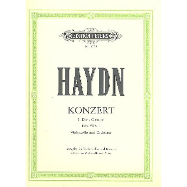 Konzert C-Dur Hob.VIIb:1 für Violoncello und Orchester