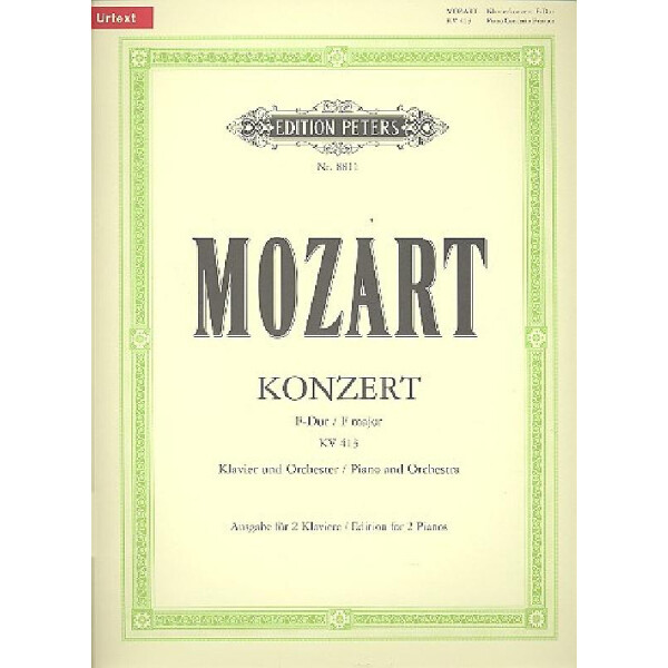 Konzert F-Dur KV413 für Klavier und Orchester