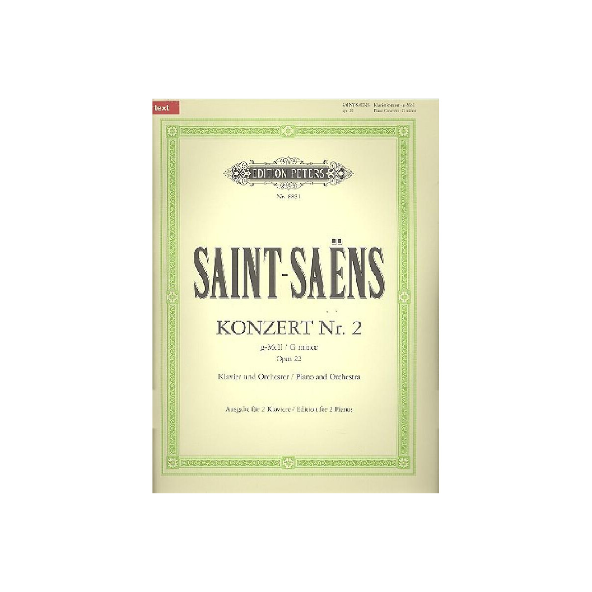 Konzert g-Moll Nr.2 op.22 für Klavi box