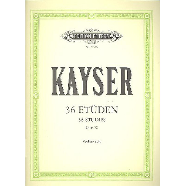 36 Etüden op.20