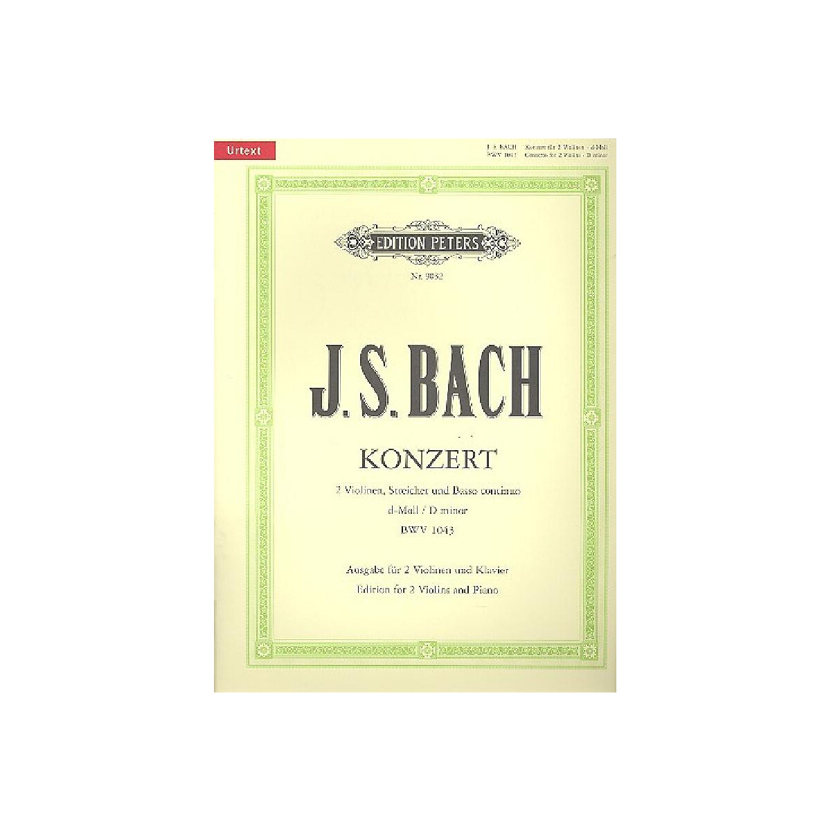 Konzert d-Moll BWV1043 für 2 Violin box