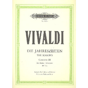 Konzert F-Dur RV293 für Violine und Streicher