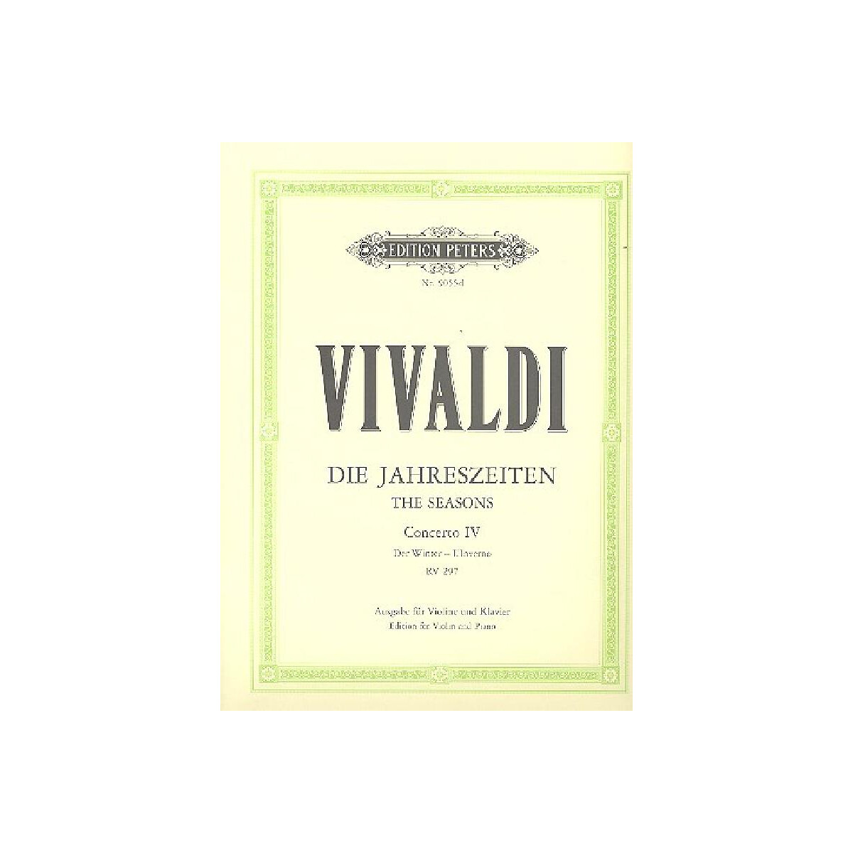 Konzert f-Moll op.8,4 RV297, PV442, F I:25 für Violine 