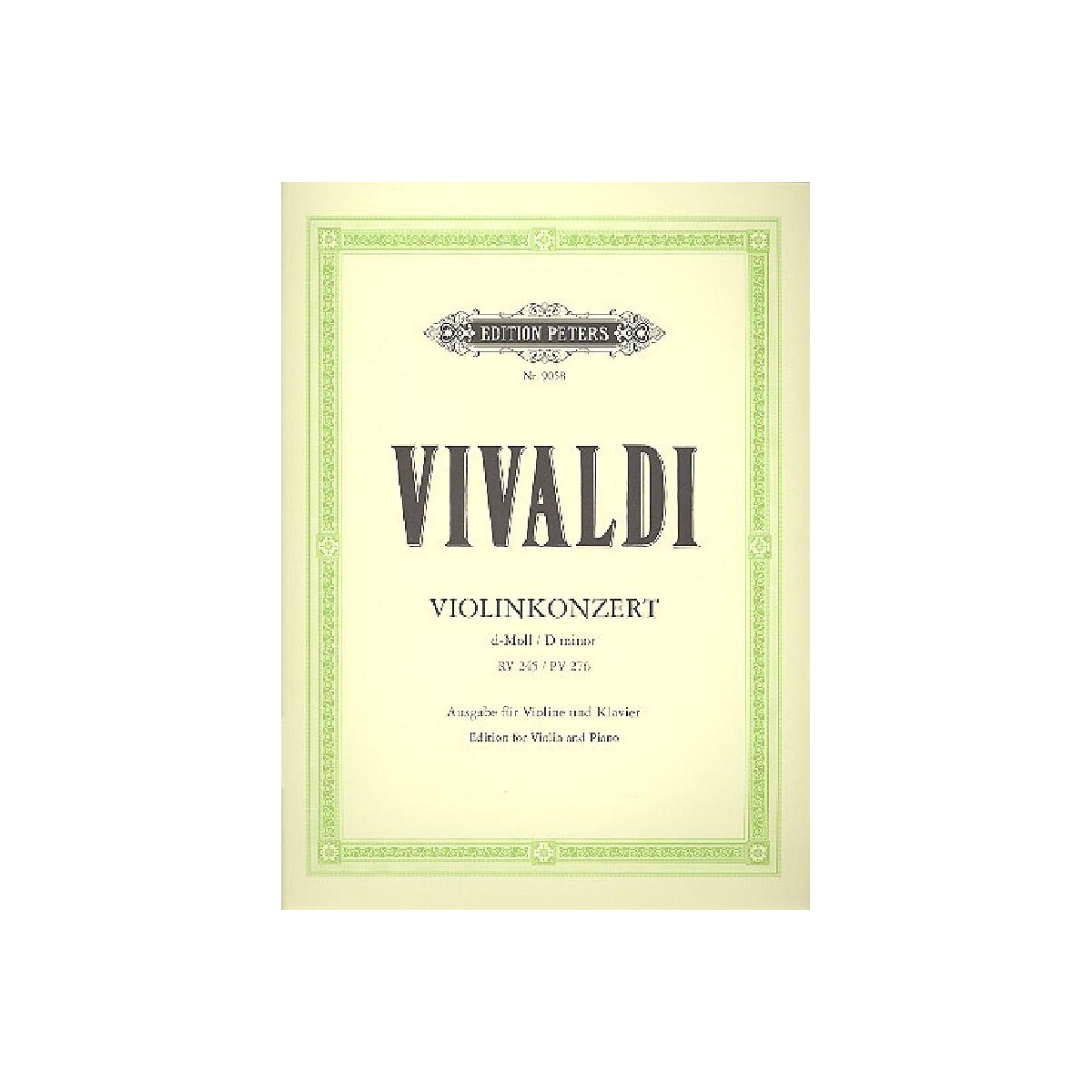 Konzert d-Moll PV276 für Violine un box