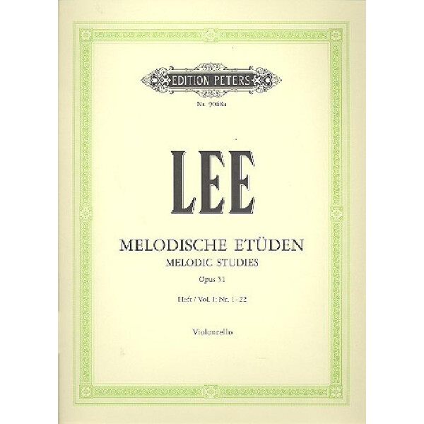 Melodische Etüden op.31 Band 1 (Nr.1-22)