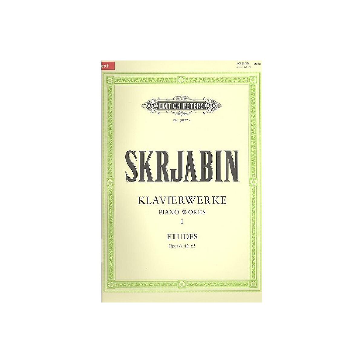 Ausgewählte Klavierwerke Band 1