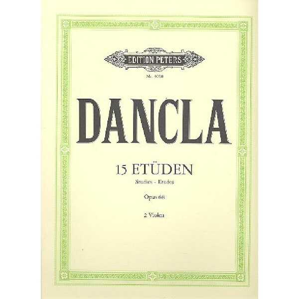 15 Etüden op.68