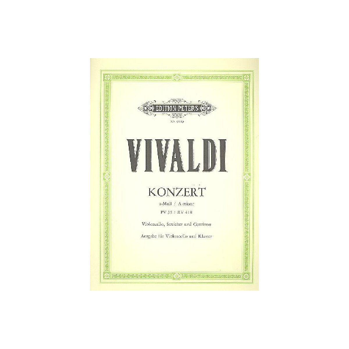 Konzert a-Moll PV35 RV418 für Violo box