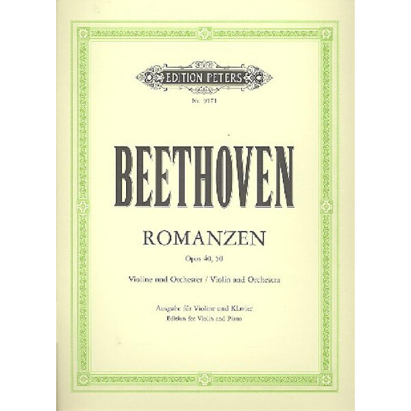 Romanzen op.40 und op.50 für Violine und Orchester