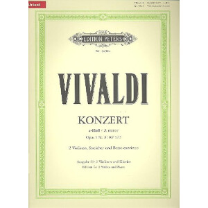 Konzert a-Moll op.3,8 RV522 f&uuml;r 2 Violinen,...