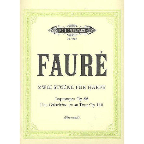 Une chateleine en sa tour op.110 und Impromptu op.86