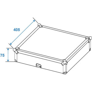 Roadinger mixer case DJM-800