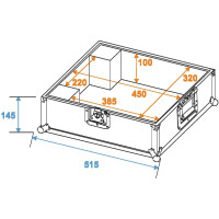 Roadinger mixer case DJM-800
