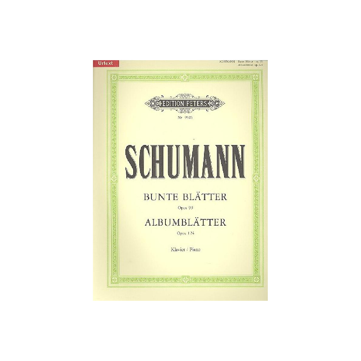 Bunte Blätter op.99 und Albumbl&aum box