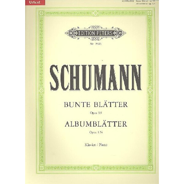 Bunte Blätter op.99 und Albumblätter op.124