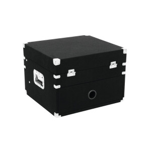 Roadinger Kombi-Case 4HE Textilbezug schwarz