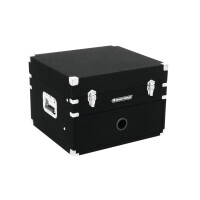 Roadinger Kombi-Case 4HE Textilbezug schwarz