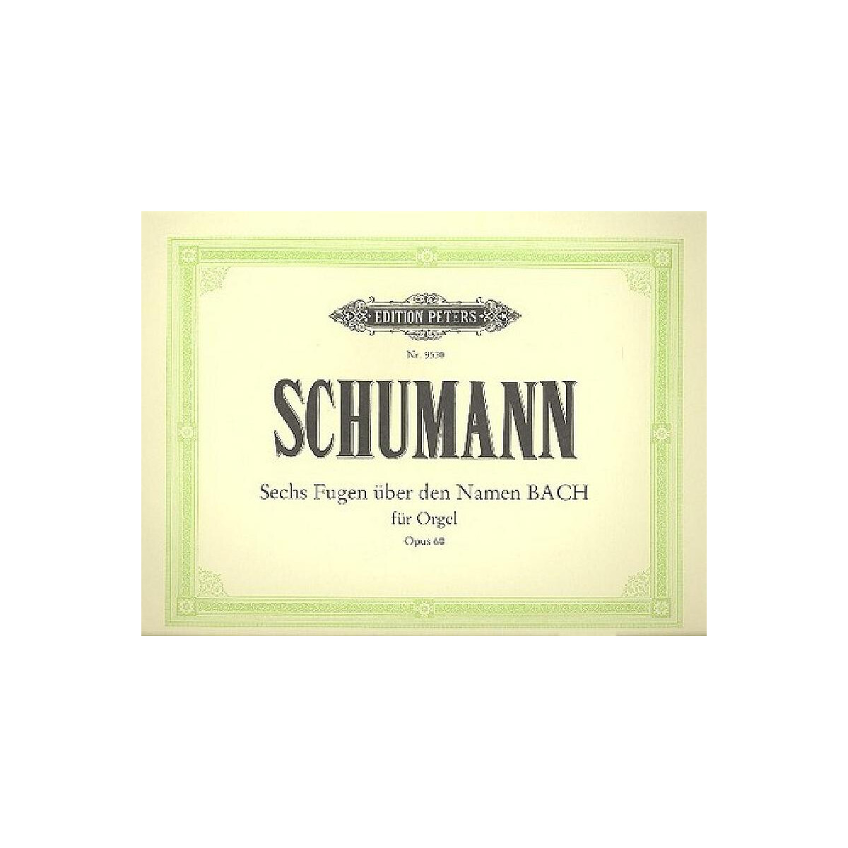 6 Fugen über den Namen BACH op.60 box