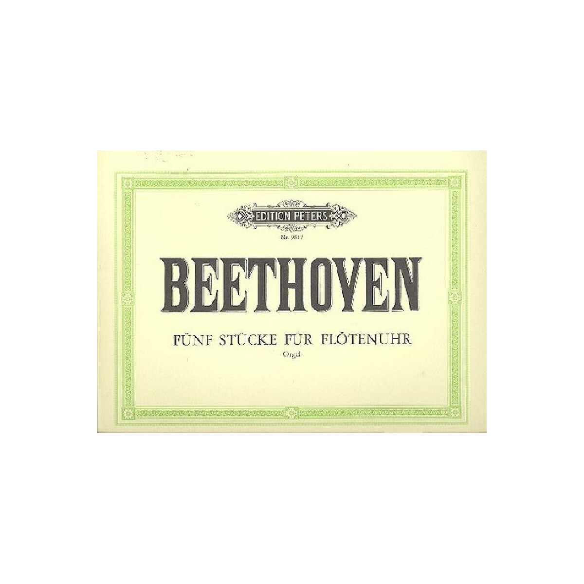 5 Stücke WoO33 für Flöten box