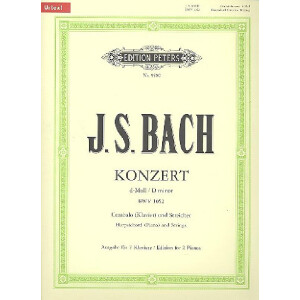 Konzert d-Moll BWV1052 für Cembalo und Streichorchester