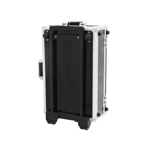 Roadinger CD case black 120 CDs with trolley