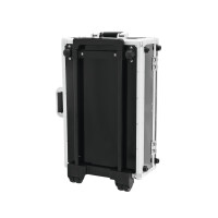 Roadinger CD case black 120 CDs with trolley