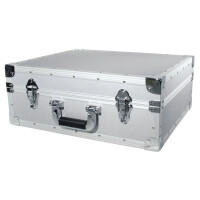 Roadinger Plattenspieler-Case silber -S-