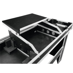Roadinger console Road table 2xTT with laptop shelf