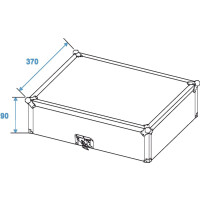 Roadinger CD player carrying case, black, type 2