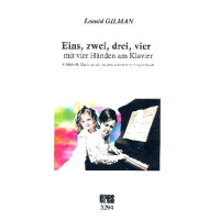 Eins zwei drei vier mit 4 Händen am Klavier