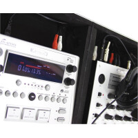 Roadinger universal console DIGI-1 2xCD/1xM-10 sil