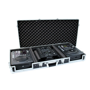 Roadinger Universal-Konsole DIGI-1 2xCD/1xM-12 sw