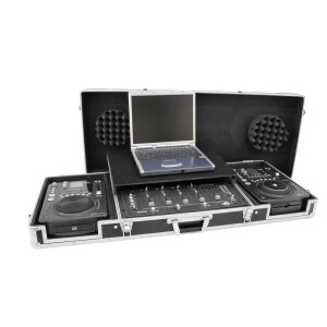 Roadinger Universal-Konsole DS-1 2xCD/1xM-19 LS sw