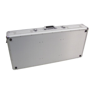 Roadinger Universal-Konsole DIGI-2 2xCD/1xM-10 sil