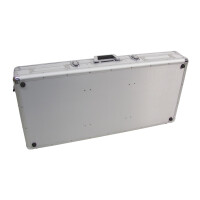 Roadinger Universal-Konsole DIGI-2 2xCD/1xM-10 sil