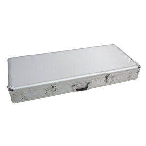 Roadinger Universal-Konsole DIGI-2 2xCD/1xM-12 sil