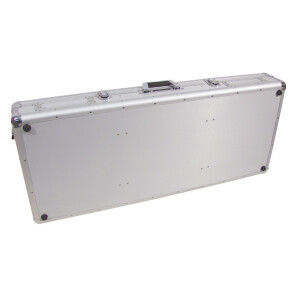 Roadinger Universal-Konsole DIGI-2 2xCD/1xM-12 sil