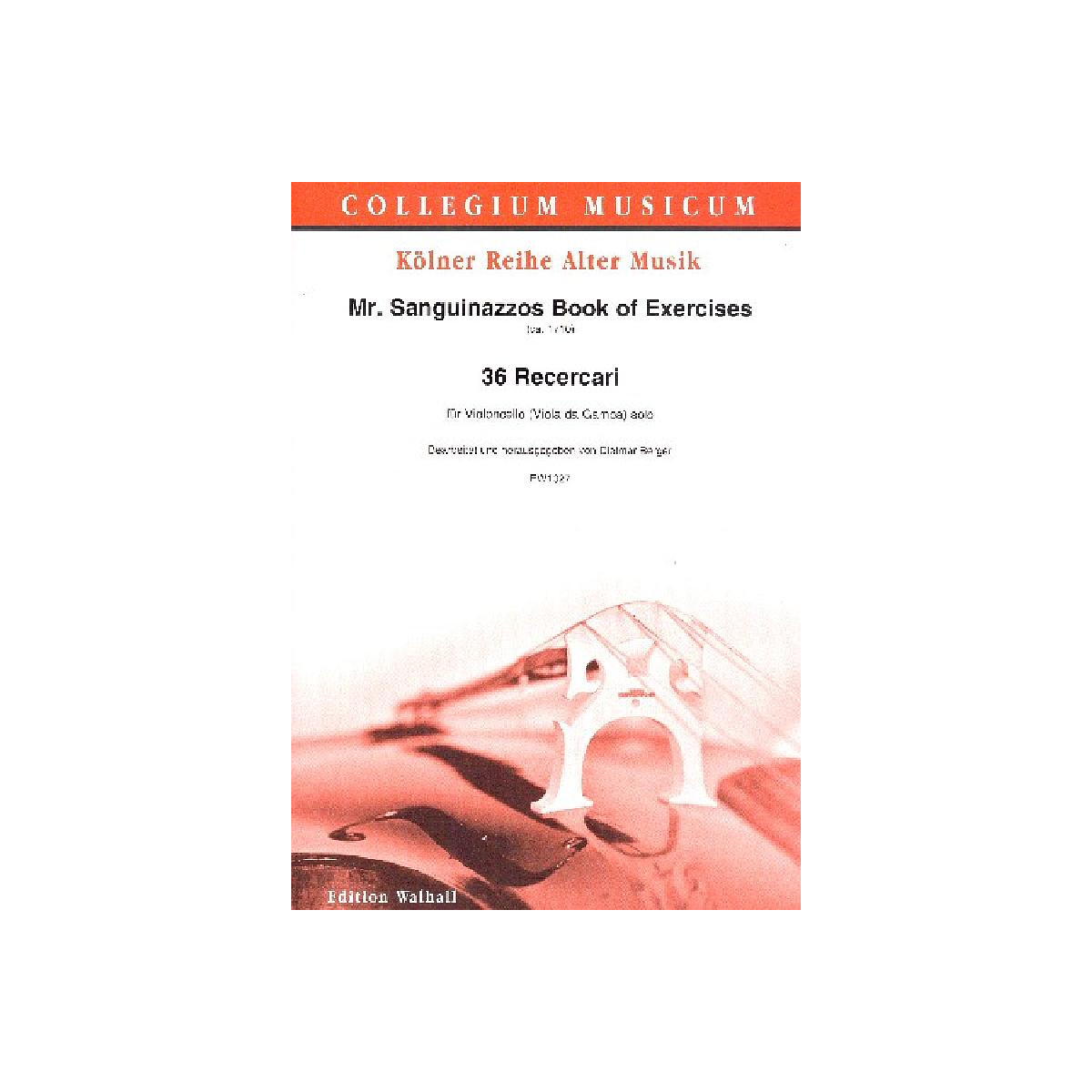 Mr. Sanguinazzos Book of Exercises - 36 Ricercari