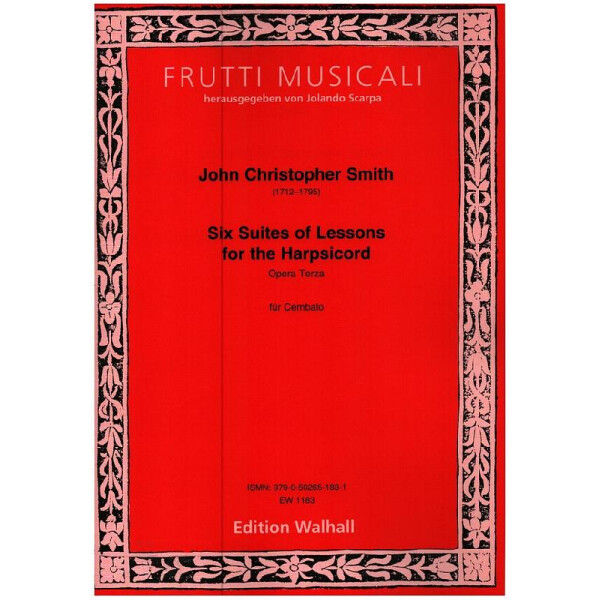 6 Suites of Lessons for the Harpsichord