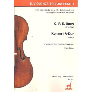 Konzert A-Dur Wq172 für Violoncello solo, 2...
