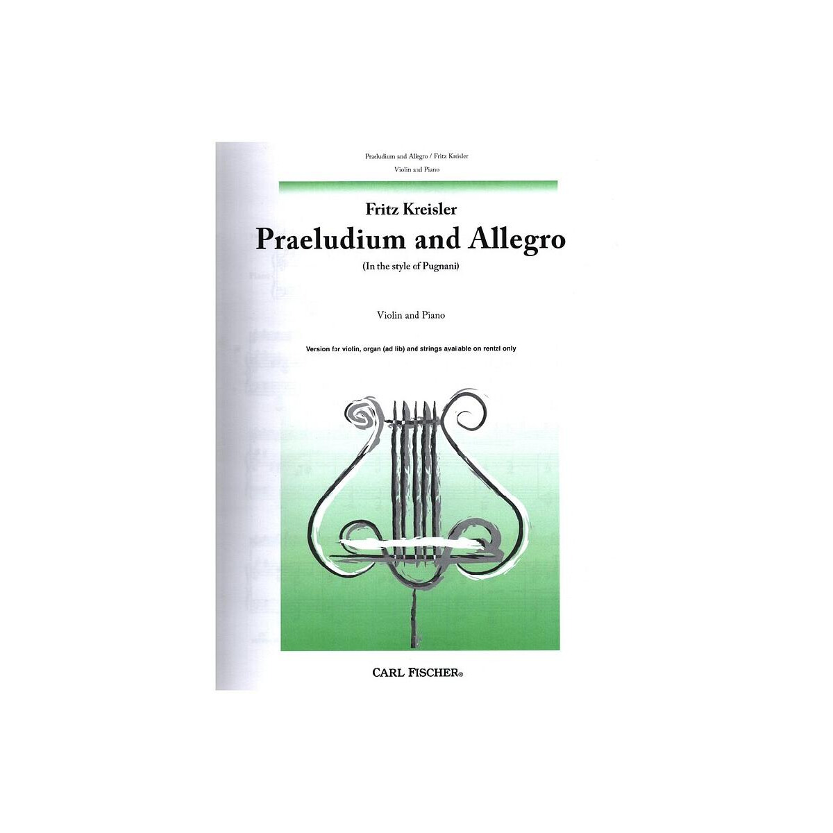 Praeludium and Allegro (in the Style of  box