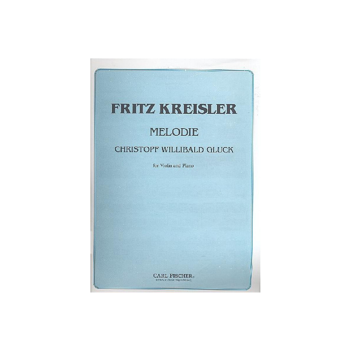 Melodie for violin and piano