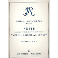 Suite c-Moll op.166 für Violine