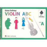Colour Strings Violin ABC Book A