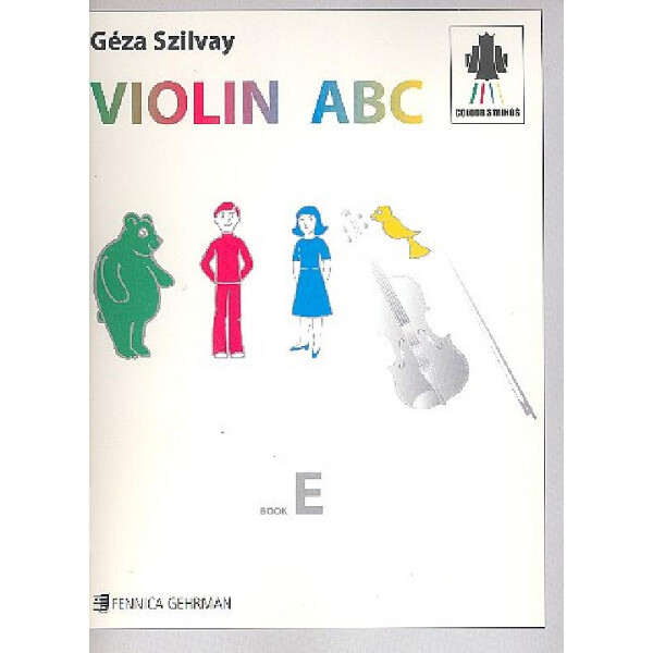 Colour Strings Violin ABC Book E
