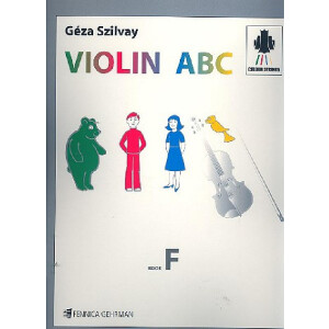Colour Strings Violin ABC book F