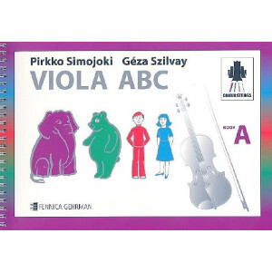 Colour Strings - Viola ABC Book A